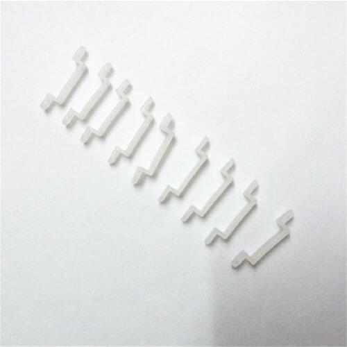 50/100 pcs 8mm 10mm 12mm Silicon Clip LED Connector For fixing flexible SMD 5050 3528 RGB RGBW Single Color led strip