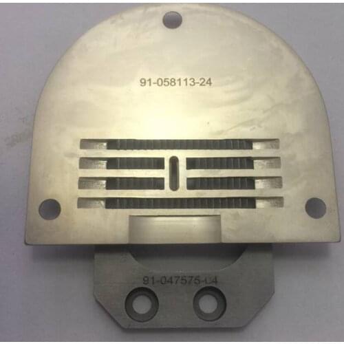 91-058113-24 Needle Plate, 91-047575-04 Feed Dog for Pfaff 938