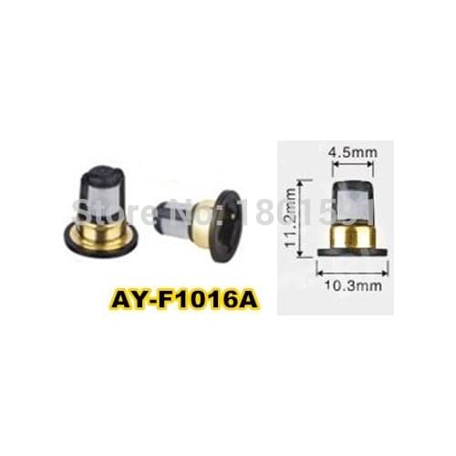 FREE SHIPPING 500pieces Prefect quality fuel injector filter used for NISSAN TIIDA (11.2*10.3*4.5mm,,AY-F1016A)