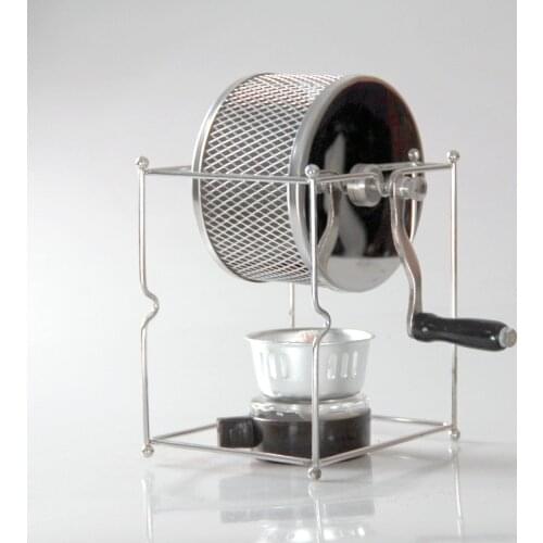 BETOHE Handle Coffee Bean Baked Machine Manual Beans Roaster Mini Baking Maker DIY Small Stainless Steel Rollers