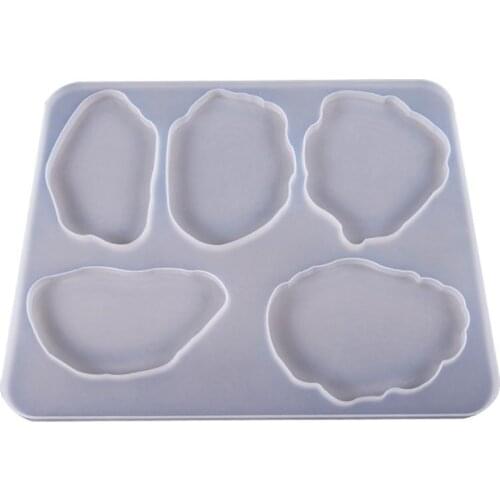 Large Table Decoration Mold Coaster Set Multi-standard Cup Mat Silicone Molds DIY Crystal Epoxy UV Glue Mold