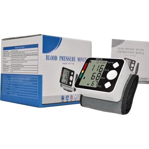 Yongnuo Digital Esfigmomanometer Blood pressure Tonometer Tensiometer Intelligent pulse Digital blood pressure meter