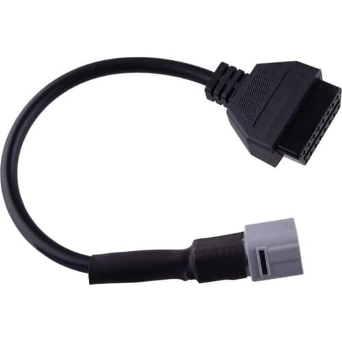 DWCX 6 Pin 5 Needles Diagnostic Plug Adapter Cable Fit for Suzuki OBD2 Motorcycle Scooter ATV