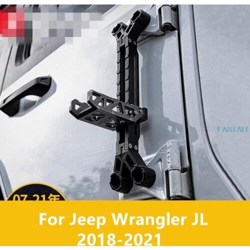 For Jeep Wrangler JL 2018-2021 Modified door hinge Climbing Ladder pedal side ladder foot pedal pedal high quality Free shipping