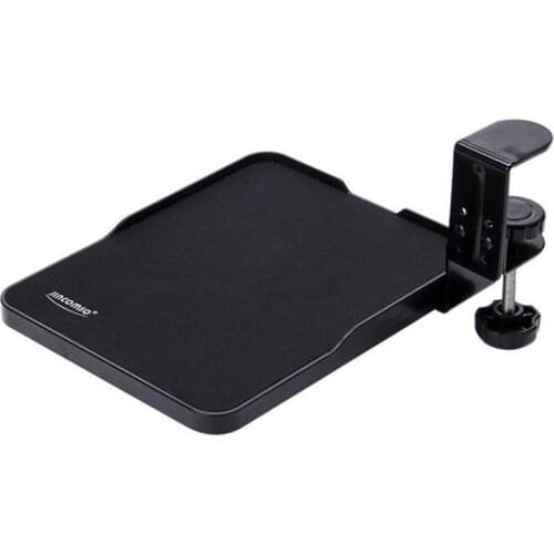 Jincomso Keyboard Mouse Tray, Rotating Tray and Mouse Pad, Can Be Used for Storage Box and Hiding Under the Desktop