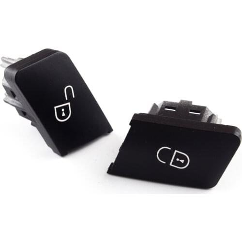 2Pcs Left Front Door Lock Control Switch Button Cap Fit for Mercedes Benz C E Class W212 S212 C207 W204 2010 2011 2012 2013 2014