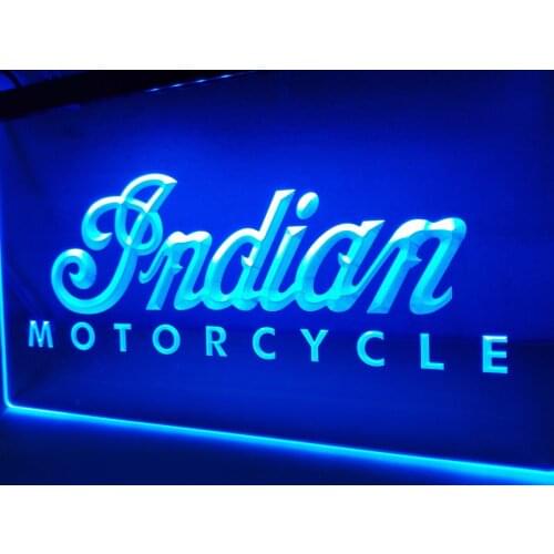 LG206- Motorcycle LED Neon Light Sign hang sign home decor crafts