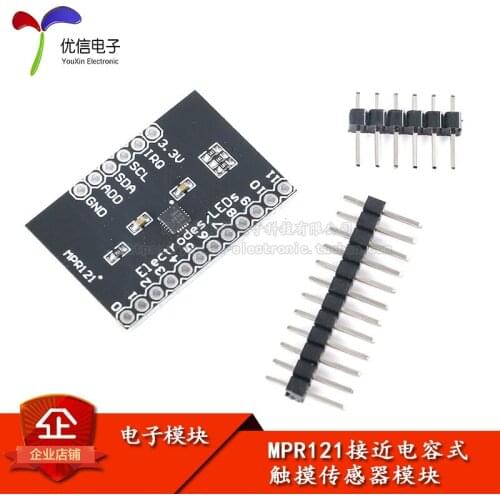 MPR121 proximity capacitive touch sensor module IIC interface numeric keypad