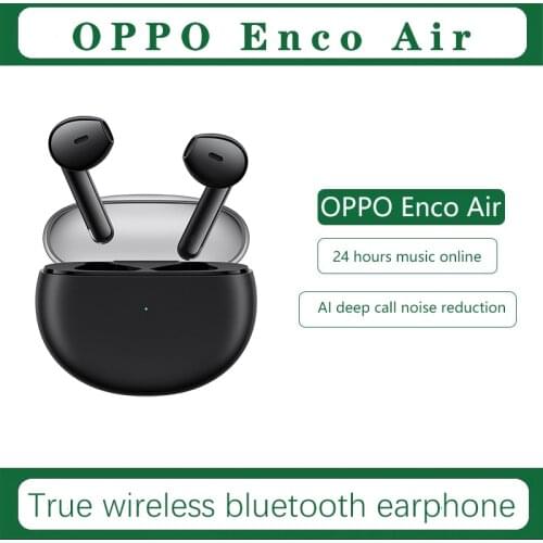 OPPO Enco Air earphone translucent jelly long battery life true wireless original authentic bluetooth music earphone
