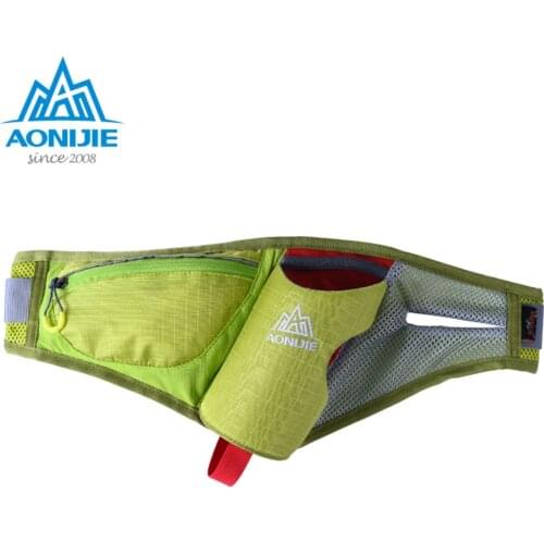 AONIJIE Running Belt Water Belt With 600ml Bottle Sports Waist Packs Pack Marathon Hydration 4 Colors