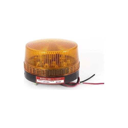 Industrial DC12V DC24V AC110V AC220V LED Flash Strobe Light Emergency Warning Lamp Yellow RED BLUE LTE-5061