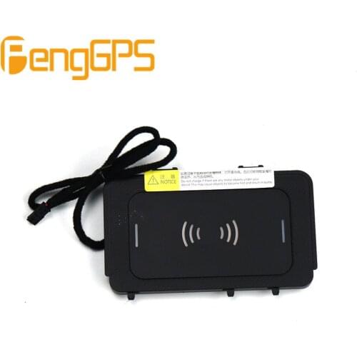 Qi Car wireless charger for Volkswagen Teramont/Phideon 2016-18 For iPhone Xs Max X XR Samsung S10 S9 Infrared Fast Phone Holder