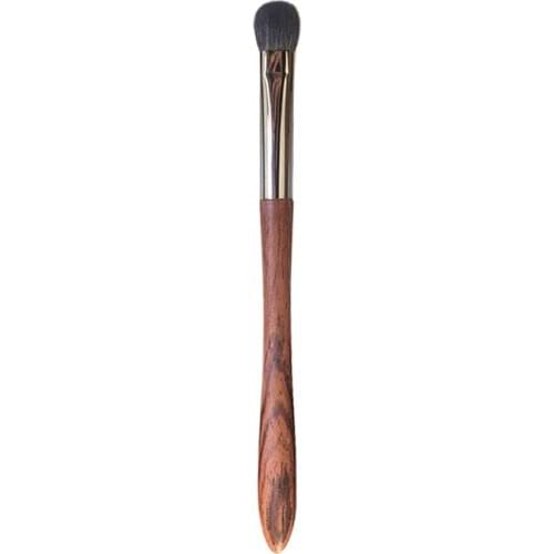 S06 Professional Handmade Makeup Brush Soft Saikoho Goat Hair Small Eye Shadow Brush Sandalwood Handle Make Up Brushes