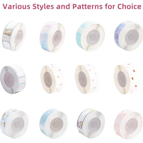 Thermal Label Paper for D30S Portable Label Maker Printer Self-Adhesive Printing Paper Tape Name Price Barcode Sticker