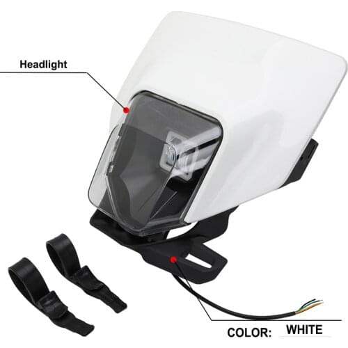 Universal Motorcycle Headlight Headlamp Head Lamp Light For Husqvarna FC FE FX TC TE TX 125 250 300 350 450 FE250 FC250 TE300