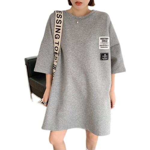 NYFS 2021 Korean Loose Big Size Cotton Tops Summer Kimono Hot Sell All-match Printing Woman T Shirt Blusas Camisa Mujer