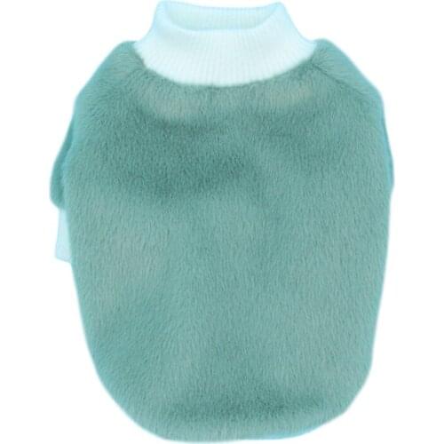 Winter Dog Clothes Warm Yorkies Small Dog Hoodies Soft Fur Puppy Pet Outfit Thicken Shirt Coat Puppy Jacket Chihuahua Clothing