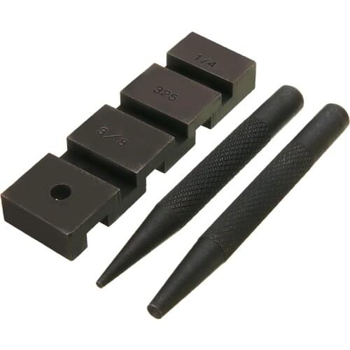 1 set Punch Breaker & Joiner Tools Pocket Chainsaw Bar Chain Link Punch Breaker & Joiner Tools Set Black Accessories