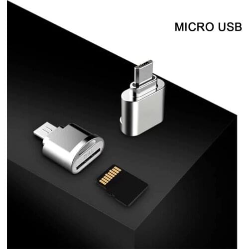 1pc Micro USB OTG TF Micro SD Card Reader Adapter For Samsung Xiaomi Huawei HTC Android Smart Phone Tablet