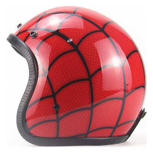 3/4 Electric Vehicle Helmet Four Seasons Off-road Vehicle Helmet Cruise Retro Helmet Locomotive