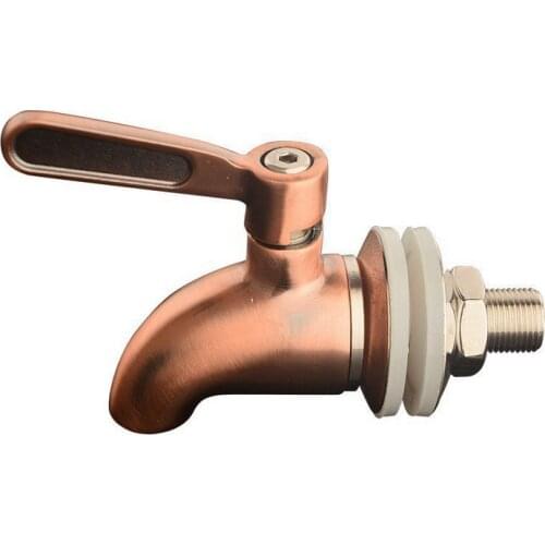 304 Stainless Steel Tap 16mm Wine Barrel Glass Wine Bottle Faucet Ceramic Wine Jar Barrel Juice Bibcock Dispenser Valve,FL21039