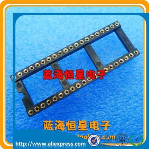 40P round hole IC block 40P round hole chip holder DIP-40 socket DIP40