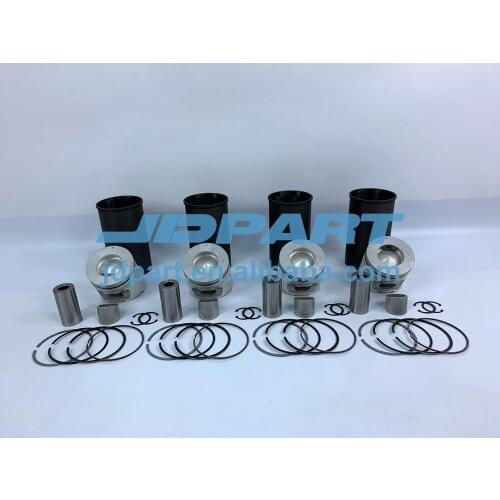 4HK1 Cylinder Liner Kit With Piston Rings Liner For Isuzu