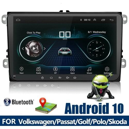 Android 9.1 2 din Car Radio Multimedia Player GPS for Volkswagen VW golf passat b6 Touran polo sedan Tiguan jetta