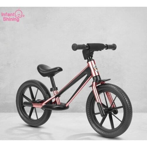 Infant Shinings Childrens Balance Bike 2-3 Years Old Children Self-Balancing Vehicle Toddler Scooter Aluminum Alloy Sliding Car