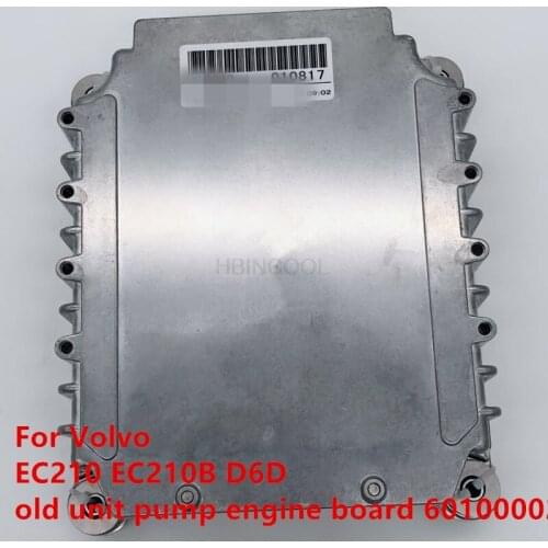 For Volvo excavator EC210 EC210B D6D old unit pump engine board 60100002 high quality excavator accessories free mail
