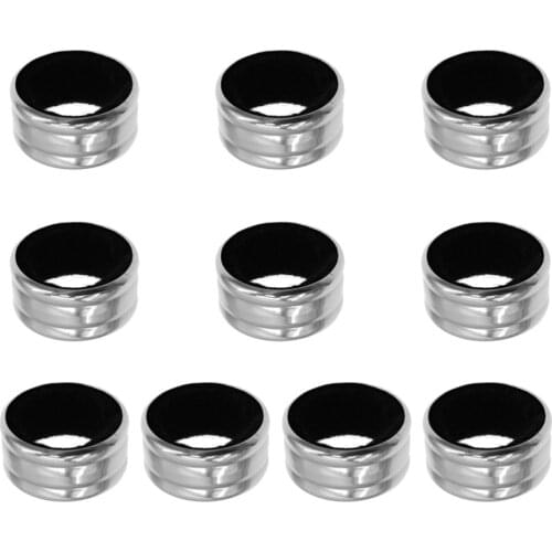 4/10pcs Red Wine Drip Stop Ring Stainless Steel Wine Bottle Collar Ring Leak-Proof Anti-Overflow Ring Bar Tools Wine Accessories