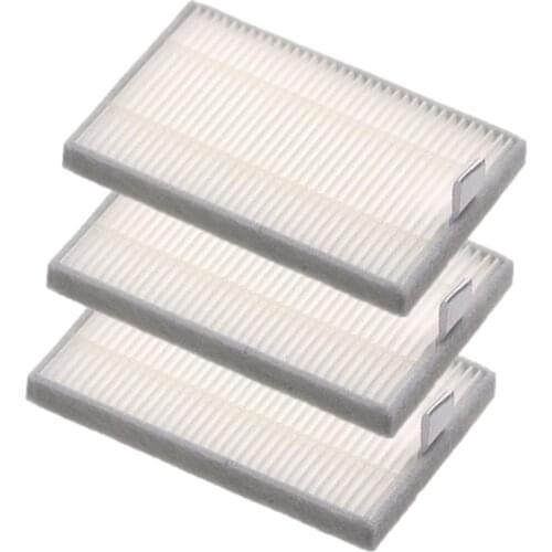 3 Packs Accessory Kit Accessories for Proscenic 800T 820S Robot Vacuum Cleaner Replacement Parts Pack of 3 Hepa Filters