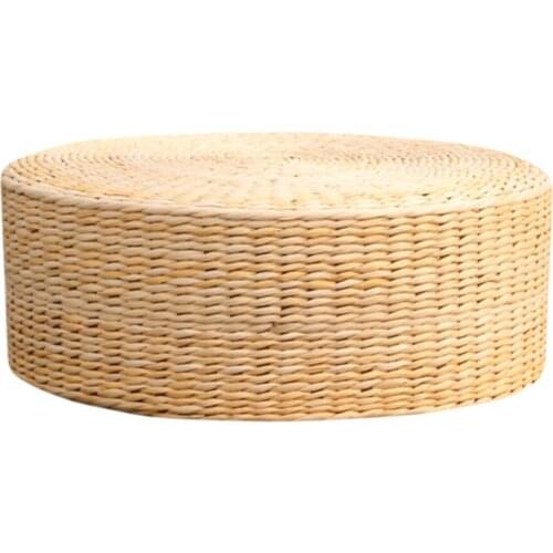 Grass-made futon tea ceremony cushion tatami mat meditation By Buddha mat plus thick meditation mat 30 cm high