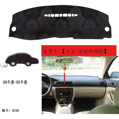 TOMMIA For Volkswagen Passat B5 2000-05 Dashboard Pad Cover Dash Mat Anti-Sun Velvet Instrument