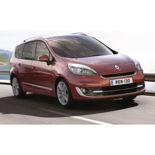 Free Shipping 11Pcs/Lot car-styling Xenon White Canbus PackageKit LED Interior Lights For Renault Scenic