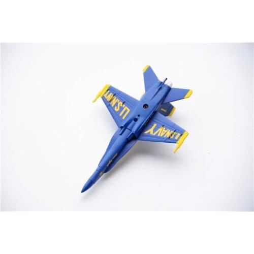 Diecast 1:150 Scale Fighter Airplane Model American F/A-18 Alloy Plane Static Display Adult Collections Toys for Boys 11cm