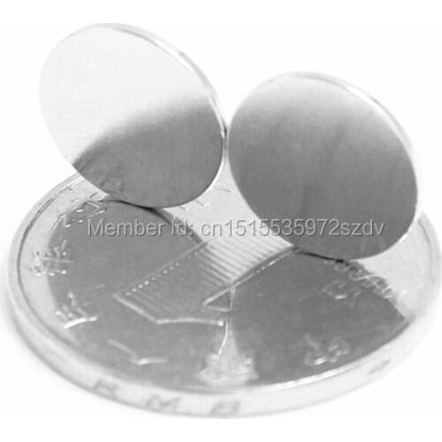 100pcs Strong Round Dia 12mm x 1mm N35 Rare Earth Neodymium Magnet Art Craft Fridge 12x1mm