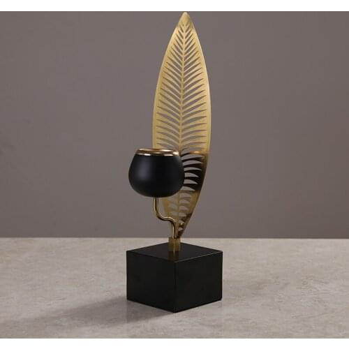 Nordic Metal Candle Holder Luxury Wedding Decorations Modern Candelabra Metal Table Centerpieces Portavela Dinner Table AC50CH