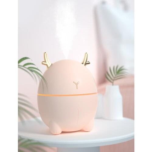 200ML Mini Ultrasonic Air Humidifier LED Lamp USB Essential Oil Diffuser Car Purifier Aroma Anion Mist Maker With Romantic Ligh