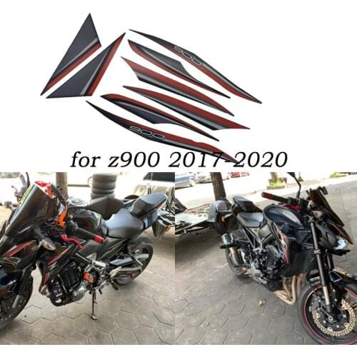 Motorcycle 2D Faring Sticker Motor Decoration Sticker Full Set for z900 2017 2018 2019 2020
