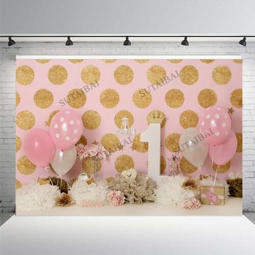 Newborns Baby Shower Birthday Cake Smash Photography Backdrops Custom Photo Background Photographic Studio Photobooth Props
