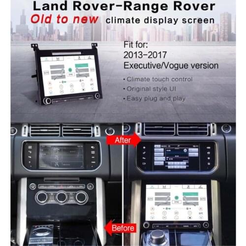 Nunoo Old To New Climate Display Screen For Land Rover For Range Rover 2013-2017 Executive/Vogue version