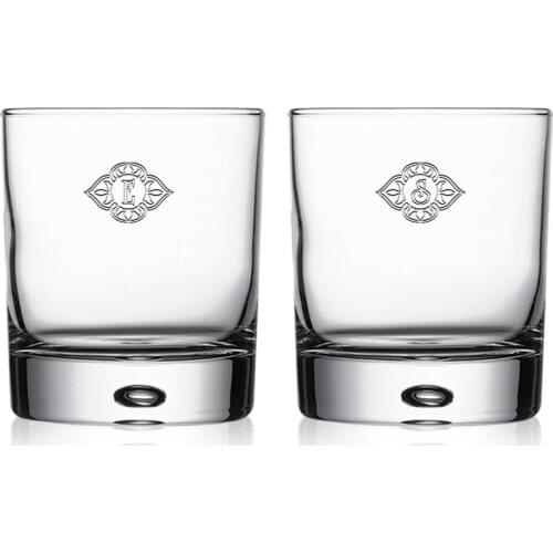Personalized 2'li Centra Whisky Cup Set Gift Special Design Handmade Goblet Name Written Reliable Quality Cost Effective