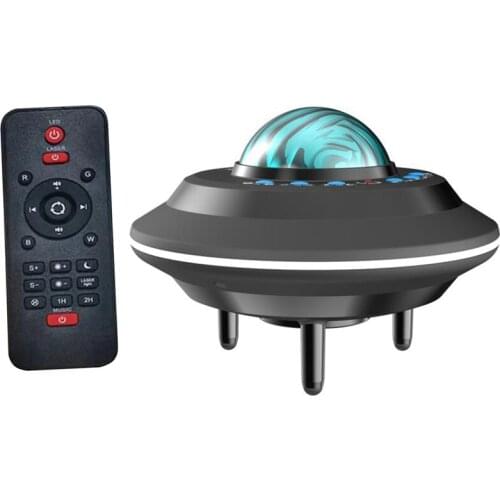 Aurora Galaxy Starry Sky Projector Colorful Led Music Moon Nebula Projection Bedroom Decoration Atmosphere Night Light