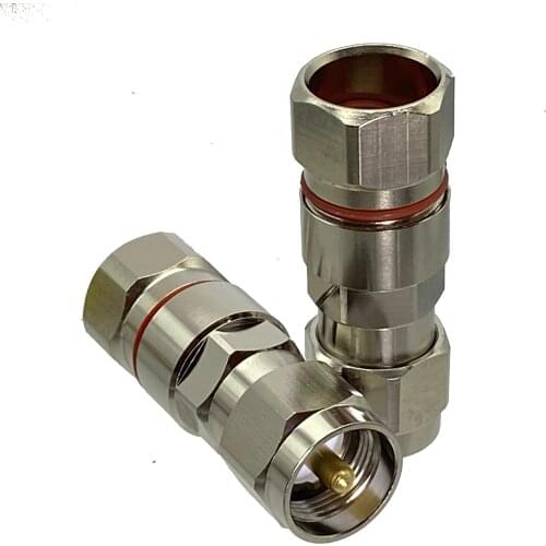 Connector PL259 UHF male plug 1/2" for Corrugated copper Standard Andrew Heliax