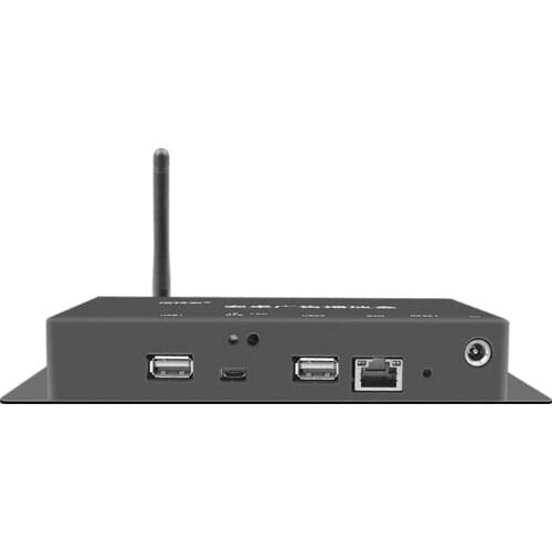 Smart android tv box 4k hd advertising player box digital signage for advertising with cloud based CMS software
