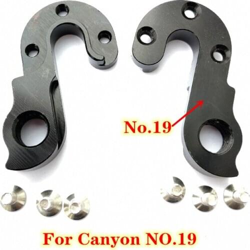 2pc CNC Bicycle derailleur hanger For CANYON No.19 Grand Canyon AL CF 2013 Nerve AM MR XC 2012 Grand Canyon CF MECH dropout