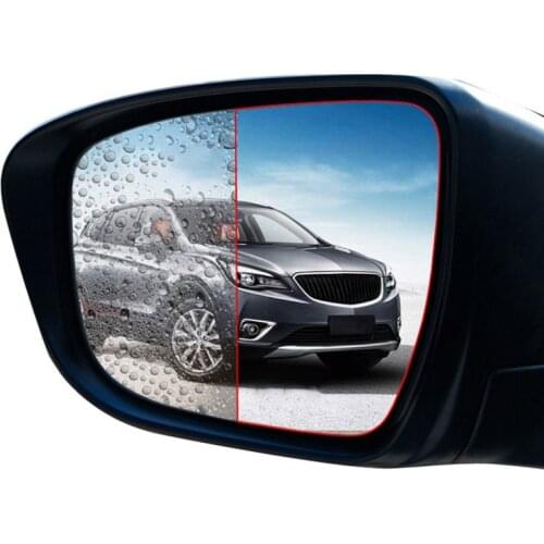 2 Pcs/Set Car Rearview Side Mirror Anti Rain Fog Waterproof Film Window HD Clear Rainproof Protection Films Auto Accessories