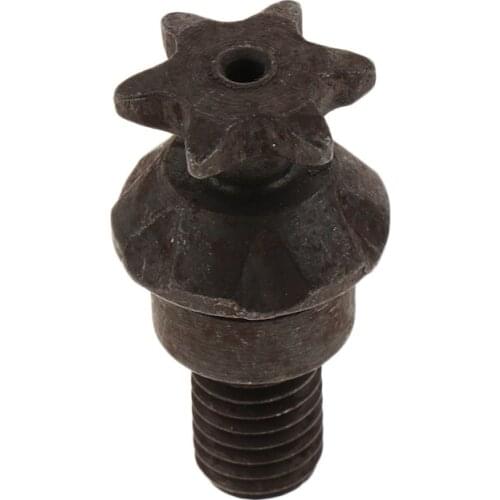 25H 6T Clutch Drum Gear Box Front Pinion Sprocket for 47cc 49cc Pocket Bike Mini ATV, Alloy