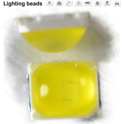 6200pcs /lot SMD LED 2835 lamp beads highlight 1W 350ma 3V-3.4V5000K 5700K 6000K CRI80 light-emitting diode